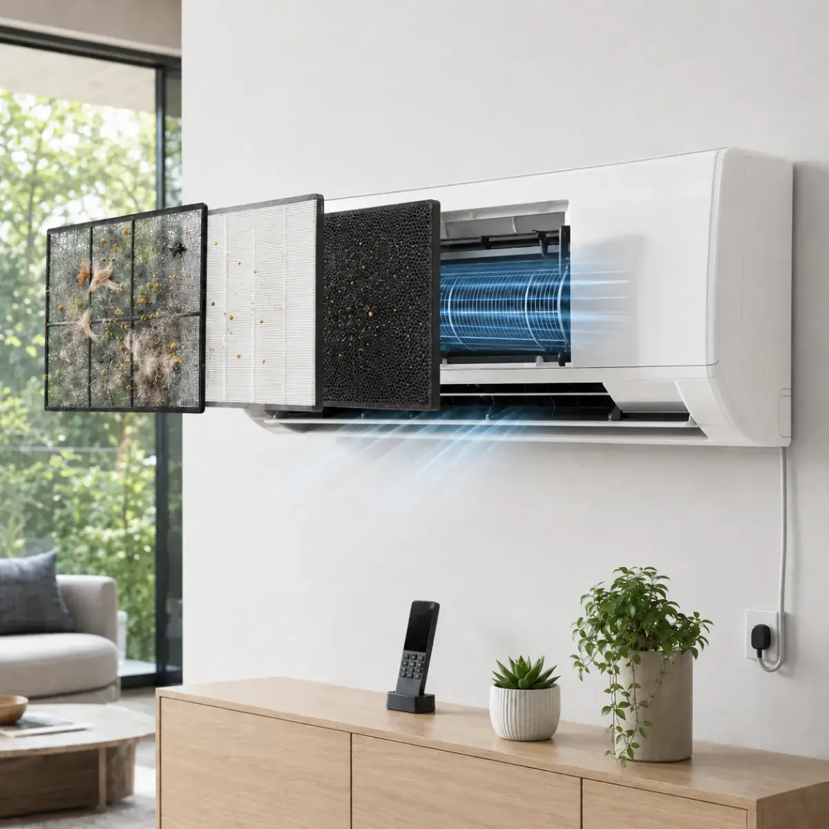 AirKold™ mehrstufige Filtration